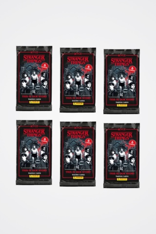 Saszetki 6 szt. Stranger Things Panini Karty