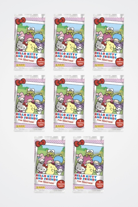 Saszetki 8 szt. Karty Hello Kitty and Friends Panini