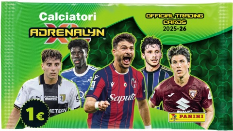 Saszetki 8 szt. Serie A 2025/26 Panini Liga Włoska