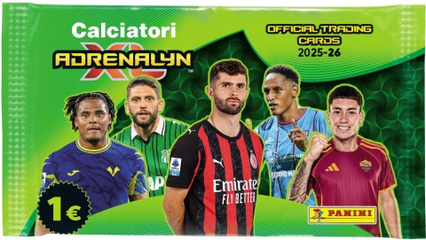Saszetki 8 szt. Serie A 2025/26 Panini Liga Włoska