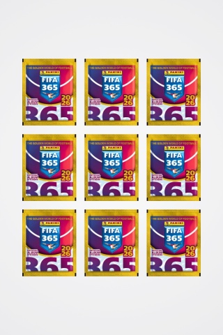 Saszetki 9 szt. Naklejki FIFA 365 2026 Panini