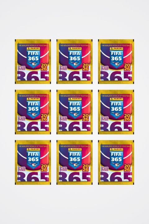 Saszetki 9 szt. Naklejki FIFA 365 2026 Panini