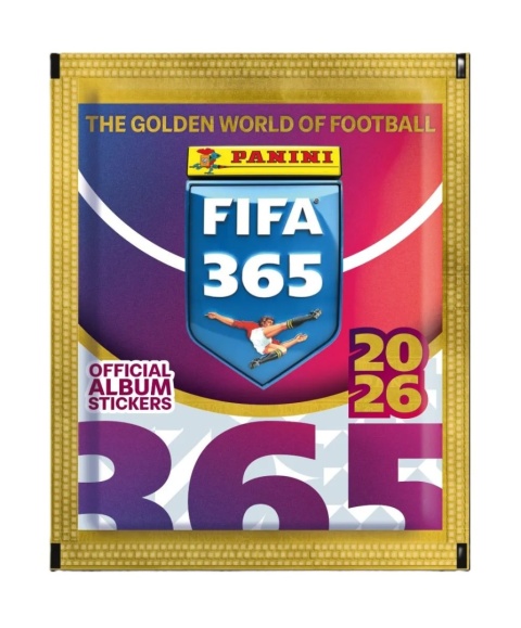 Saszetki 9 szt. Naklejki FIFA 365 2026 Panini
