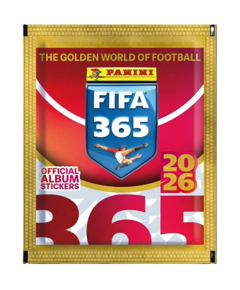 Saszetki 9 szt. Naklejki FIFA 365 2026 Panini