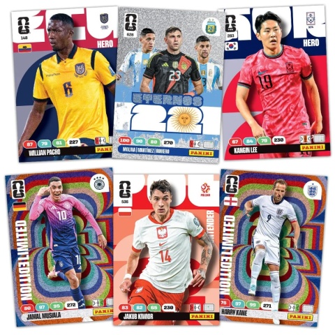 Saszetki BOX 24 szt. FIFA World Cup 2026 Panini