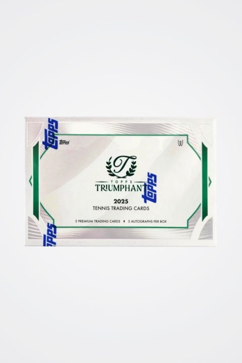 Hobby BOX Tennis Topps Triumphant 2025 Karty Tenisowe