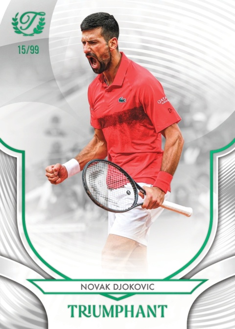 Hobby BOX Tennis Topps Triumphant 2025 Karty Tenisowe