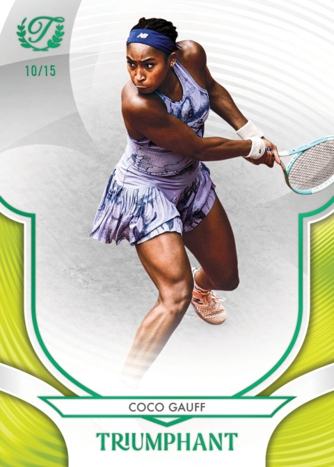 Hobby BOX Tennis Topps Triumphant 2025 Karty Tenisowe