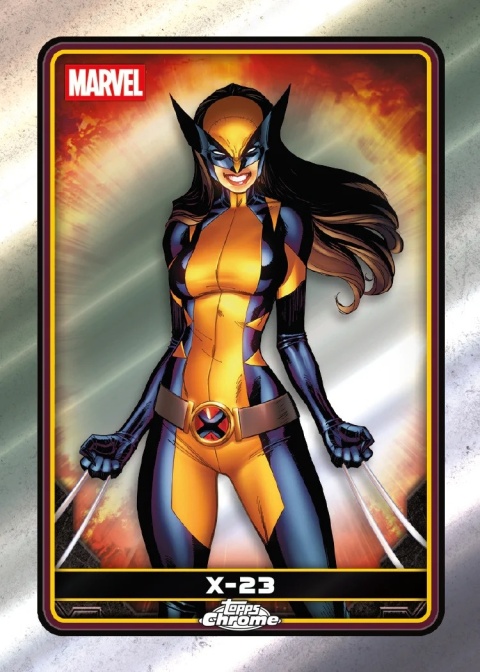 Value BOX Deadpool Marvel Topps Chrome 2025