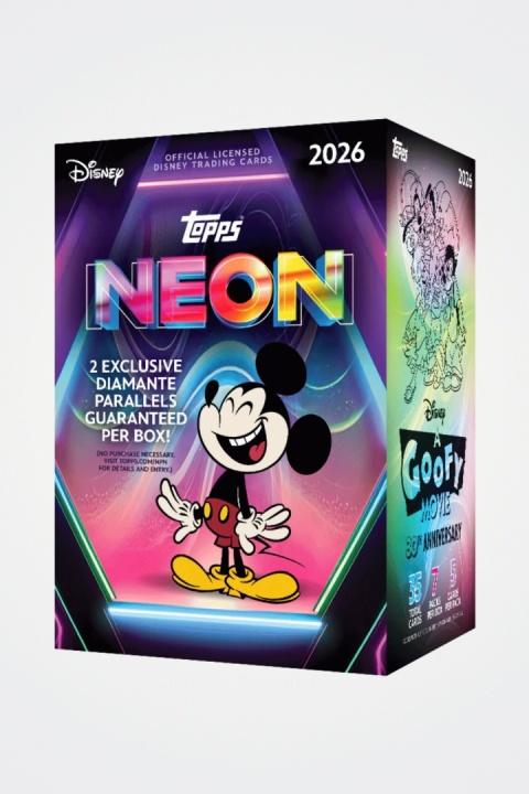 Value BOX Disney Neon 2026 Topps Karty