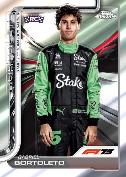 Value BOX F1 Topps Chrome 2025 Karty Formuła 1