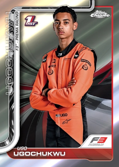 Value BOX F1 Topps Chrome 2025 Karty Formuła 1