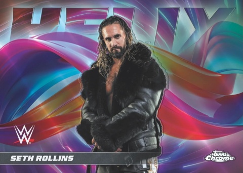 Value BOX Karty WWE Topps Chrome 2026