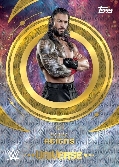 Value BOX Karty WWE Universe 2025 Topps