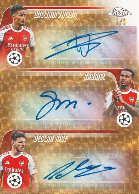 Value BOX Topps Chrome 2025/26 UCC Karty Piłkarskie