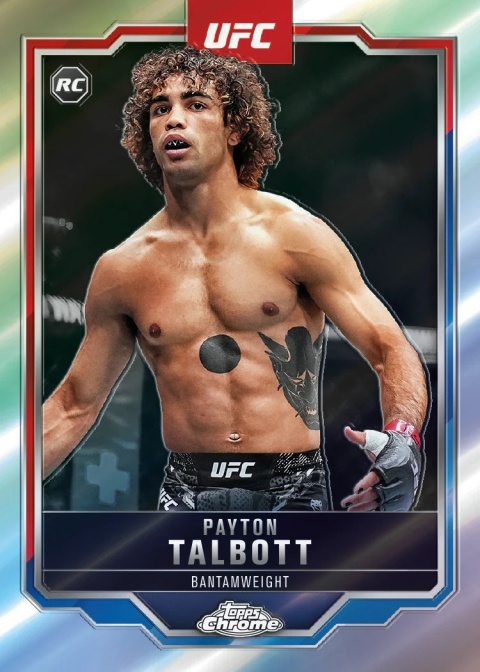 Value BOX Karty UFC Topps Chrome 2025