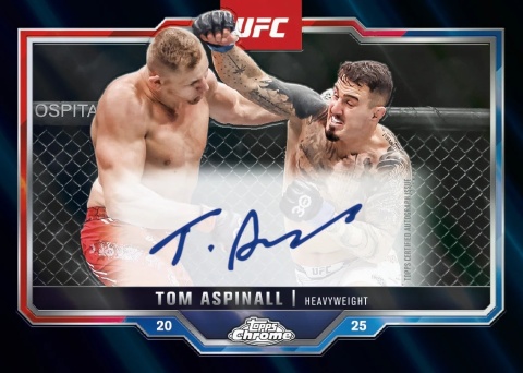 Value BOX Karty UFC Topps Chrome 2025