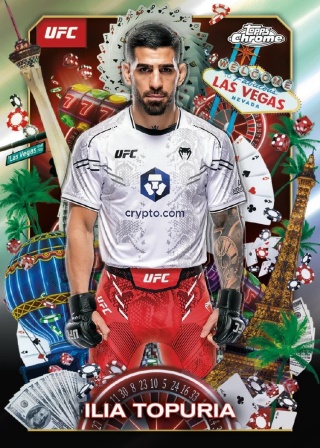 Value BOX Karty UFC Topps Chrome 2025