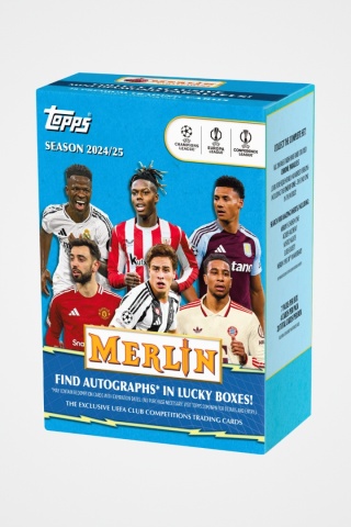 Value BOX Merlin 2024/25 Topps Karty Piłkarskie