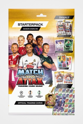Album Match Attax 2025/26 Zestaw Startowy Karty Piłkarskie
