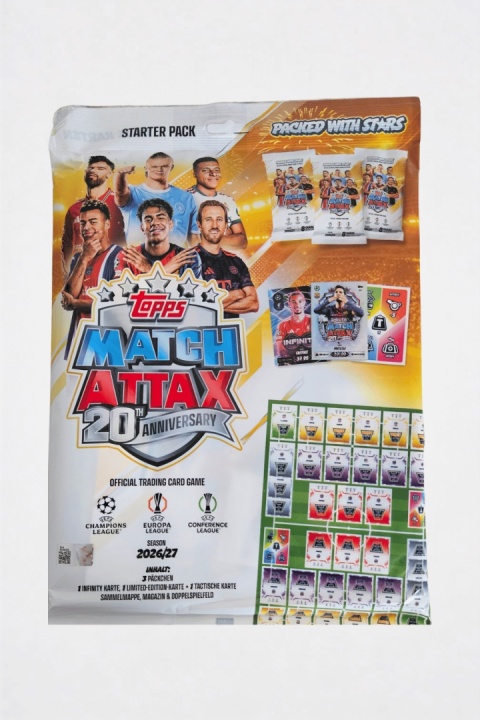 Album Match Attax 2026/27 Zestaw Startowy Karty Piłkarskie