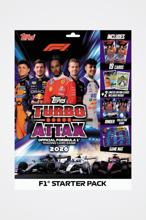 Album na Karty F1 Turbo Attax 2026 Topps Zestaw Startowy