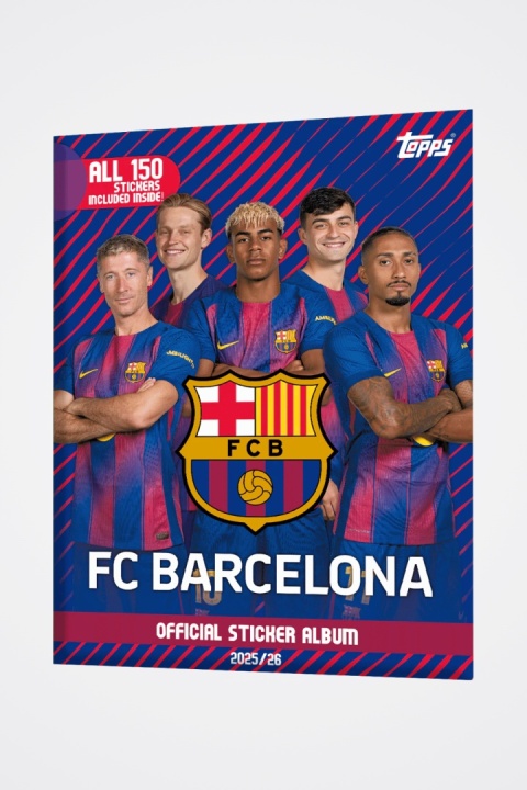 Album na Naklejki FC Barcelona 2025/26 Topps