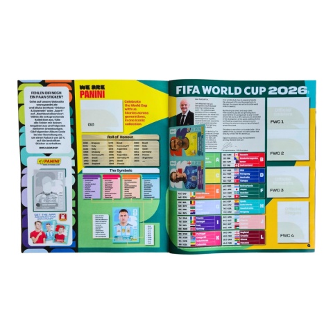 Album na Naklejki FIFA World Cup 2026 Zestaw Startowy