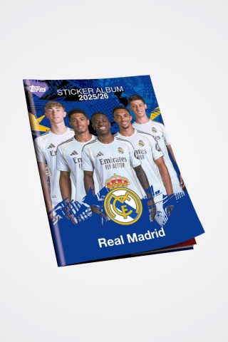 Album na Naklejki Real Madryt 2025/26 Topps