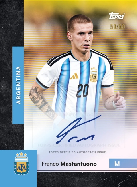 Argentyna Team Set 2026 Topps