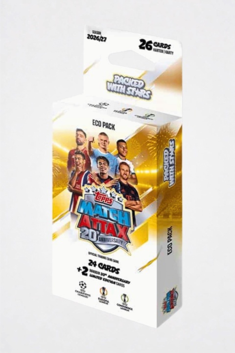 Blister Eco Pack Match Attax 2026/27 Karty Piłkarskie