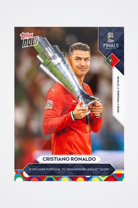 Cristiano Ronaldo - 2025 UEFA Nations League Topps NOW 7