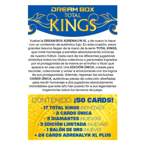 Dream Box La Liga 2025/26 Total Kings Panini