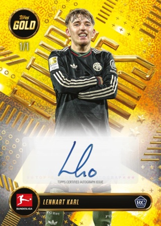 Hobby BOX Gold Bundesliga 2025/26 Topps