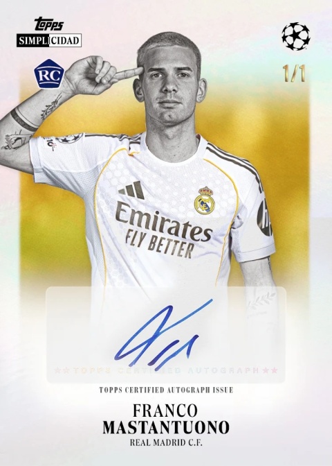 Hobby BOX Simplicidad 2025/26 UCC Topps
