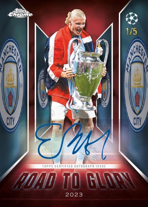 Hobby BOX Topps Chrome 2025/26 UCC Karty Piłkarskie