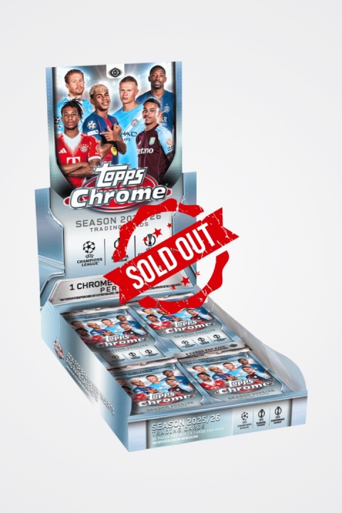 Hobby BOX Topps Chrome 2025/26 UCC Karty Piłkarskie