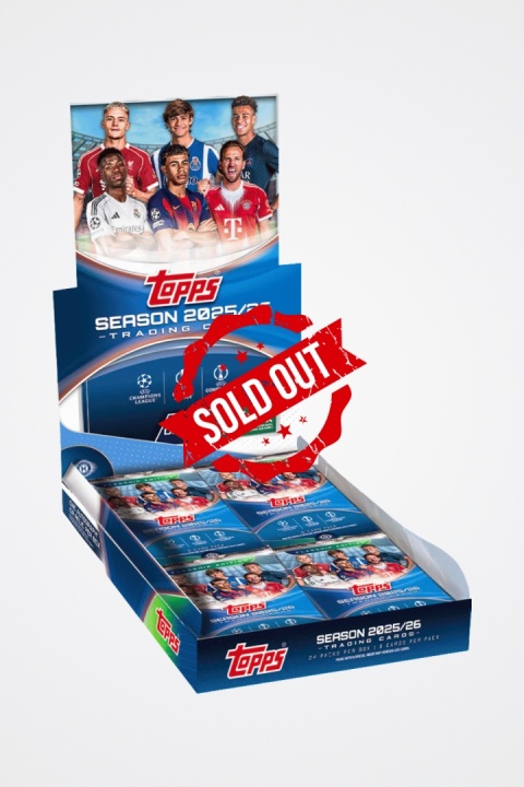 Hobby Box Flagship Topps UCC 2025/26 Karty Piłkarskie