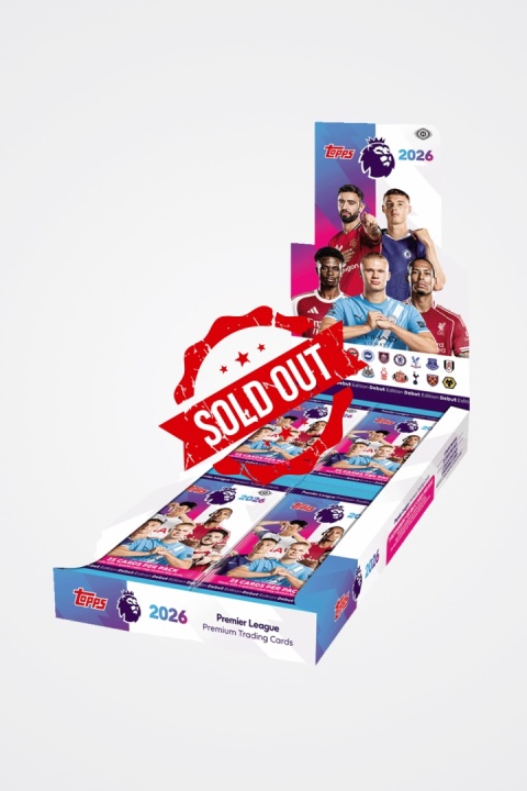 Hobby Box Premier League 2026 Topps Karty Piłkarskie