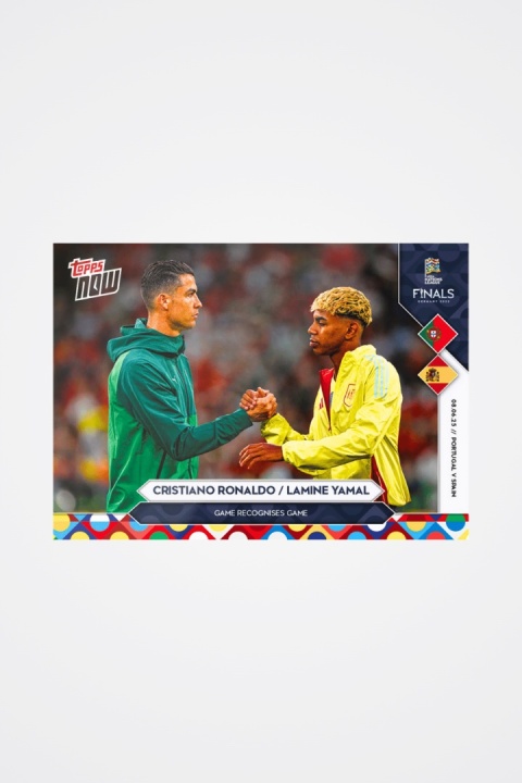 Ronaldo & Yamal - 2025 UEFA Nations League - Topps NOW 8