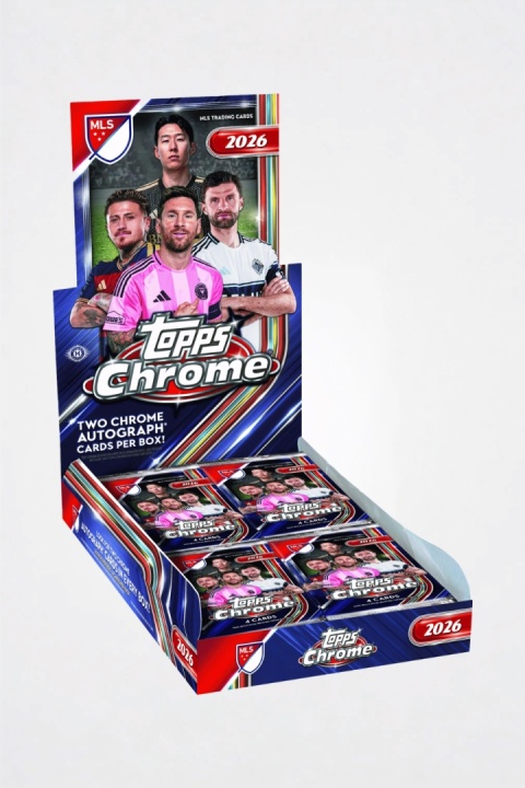 MLS Hobby Box Topps Chrome 2026