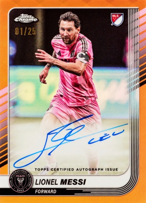 MLS Value Box Topps Chrome 2025