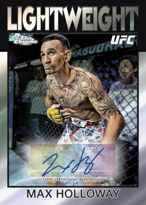 Mega BOX Karty UFC Topps Chrome 2026