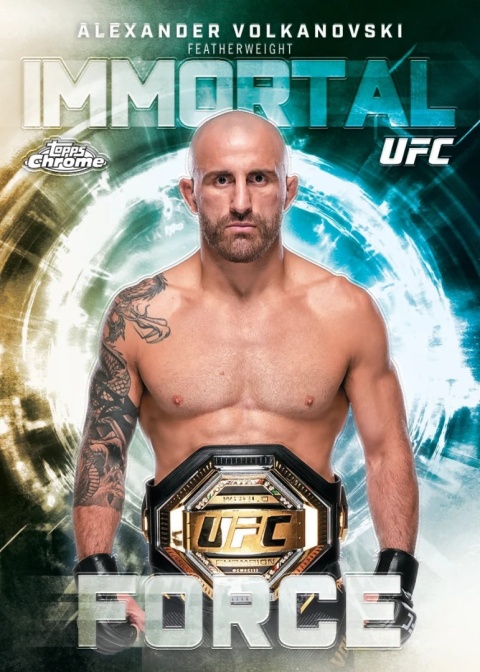 Mega BOX Karty UFC Topps Chrome 2026