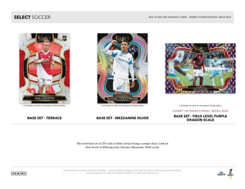 Mega Hobby BOX Ligue 1 2025/26 Select Panini