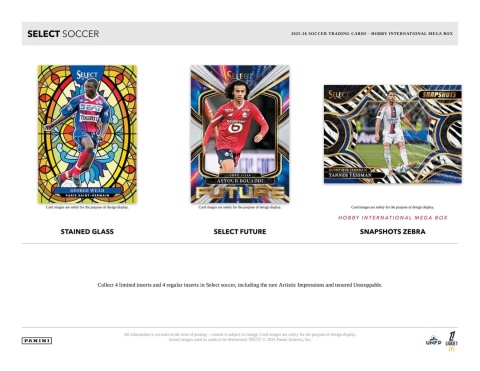 Mega Hobby BOX Ligue 1 2025/26 Select Panini
