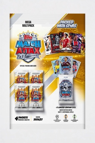 Mega Multipack Match Attax 2026/27 Karty Piłkarskie