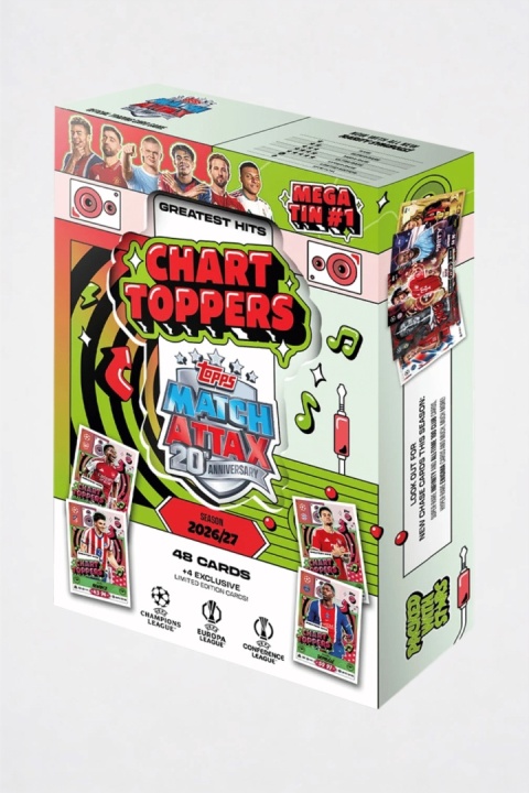 Mega Puszka #1 Match Attax 2026/27 Chart Toppers