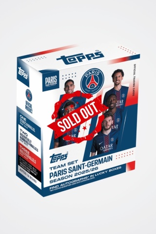 PSG Team Set 2025/26 Topps Karty Piłkarskie