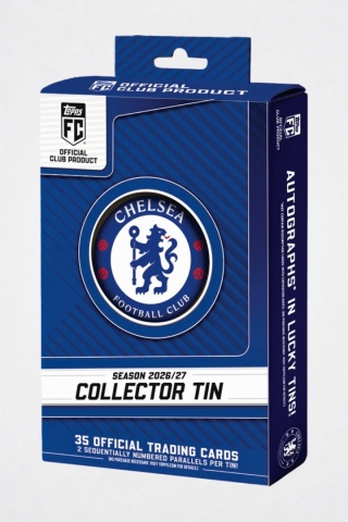 Puszka Chelsea 2026/27 Topps Collector Tin